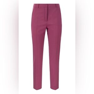 Weekend Max Mara cigarette style crop pink trouser pants NWT
